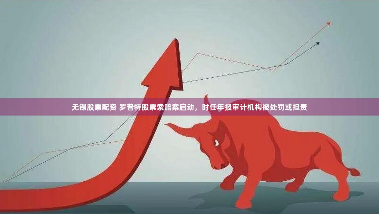 无锡股票配资 罗普特股票索赔案启动，时任年报审计机构被处罚或担责